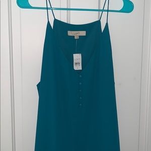 Teal Loft Tank